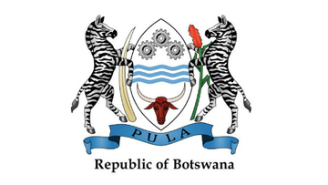 the logo for the Republic of Botswana