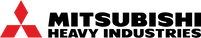 The logo for Mitsubishi Heavy Industries